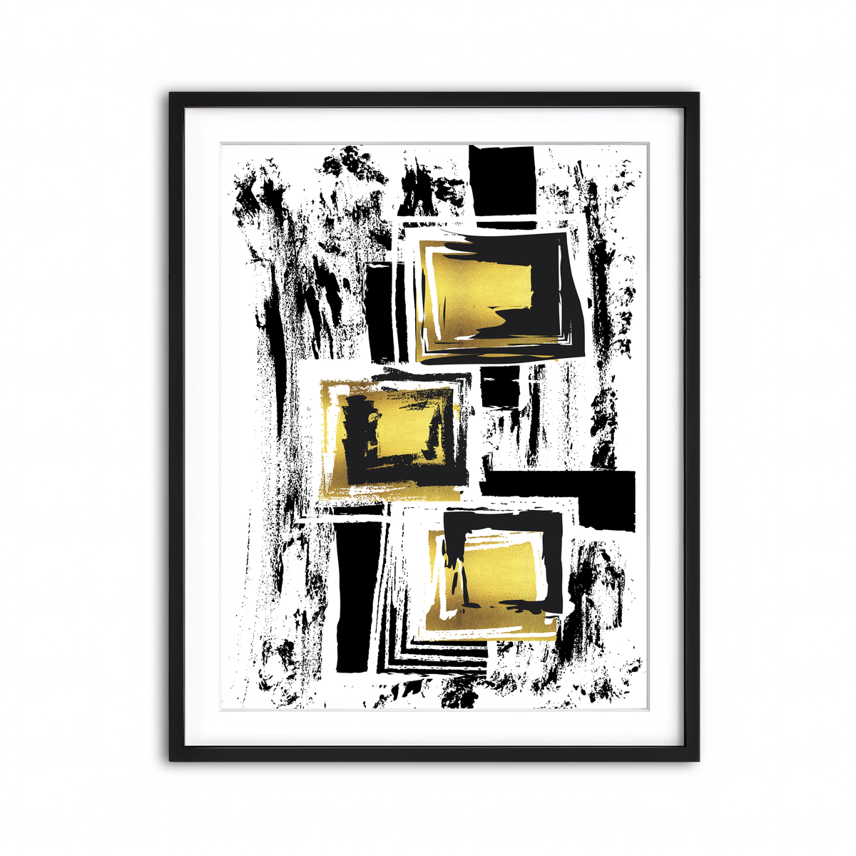 Framed Print 3x4 Black