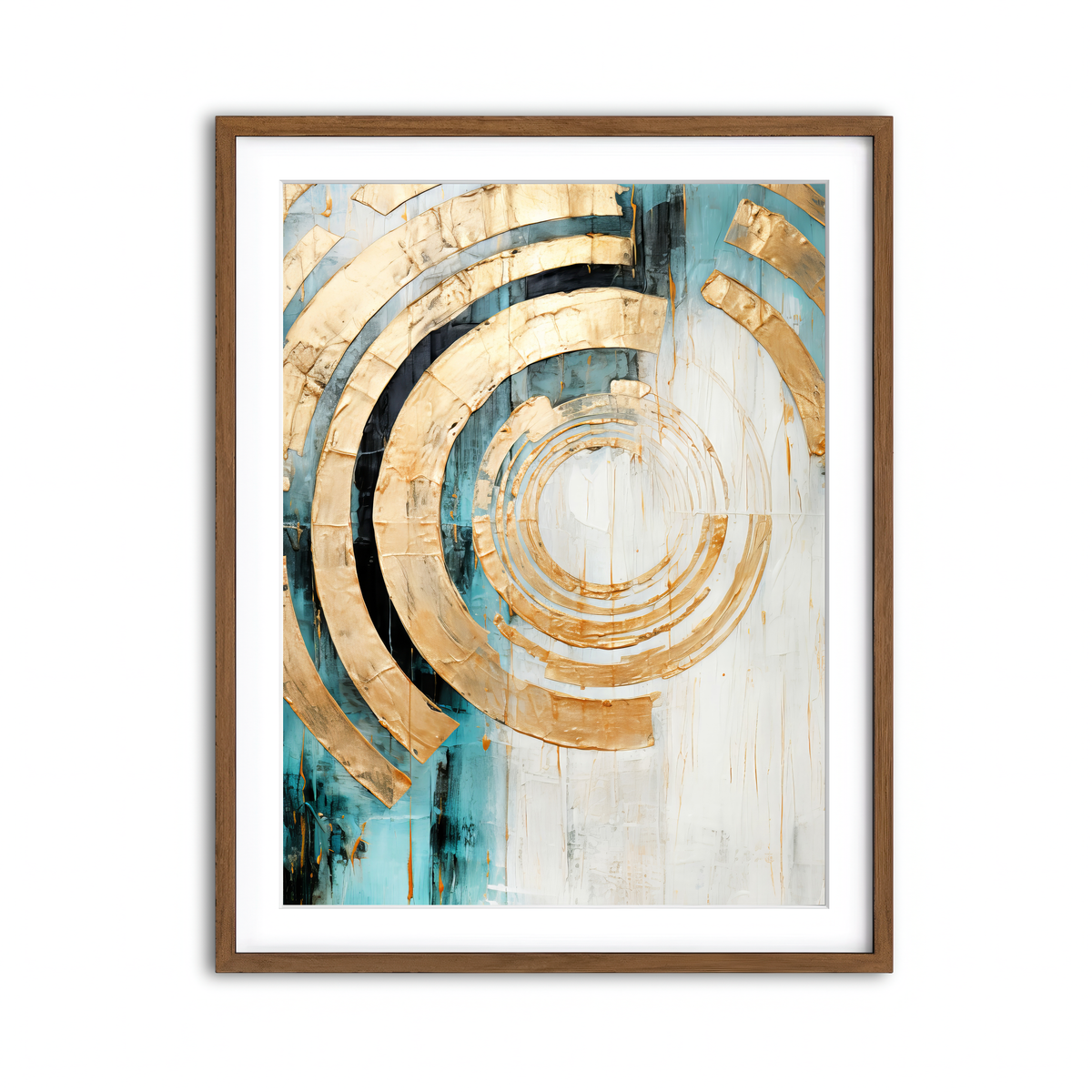Framed Print 3x4 Walnut