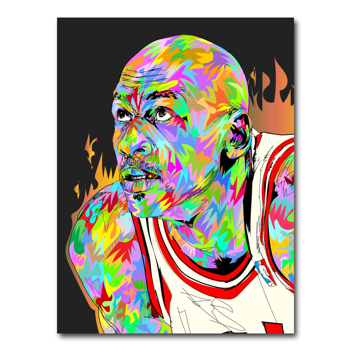AUTO-MOCKUP WHITE | AIR JORDAN | 1 Piece | Gallery Wrap Canvas | group=3x4