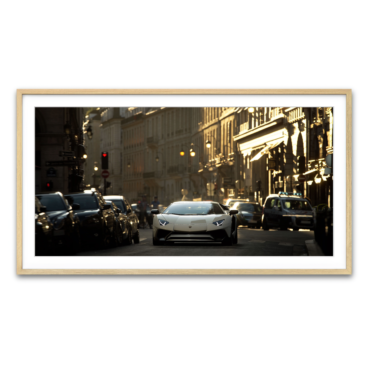 Framed Print 2x1 Natural