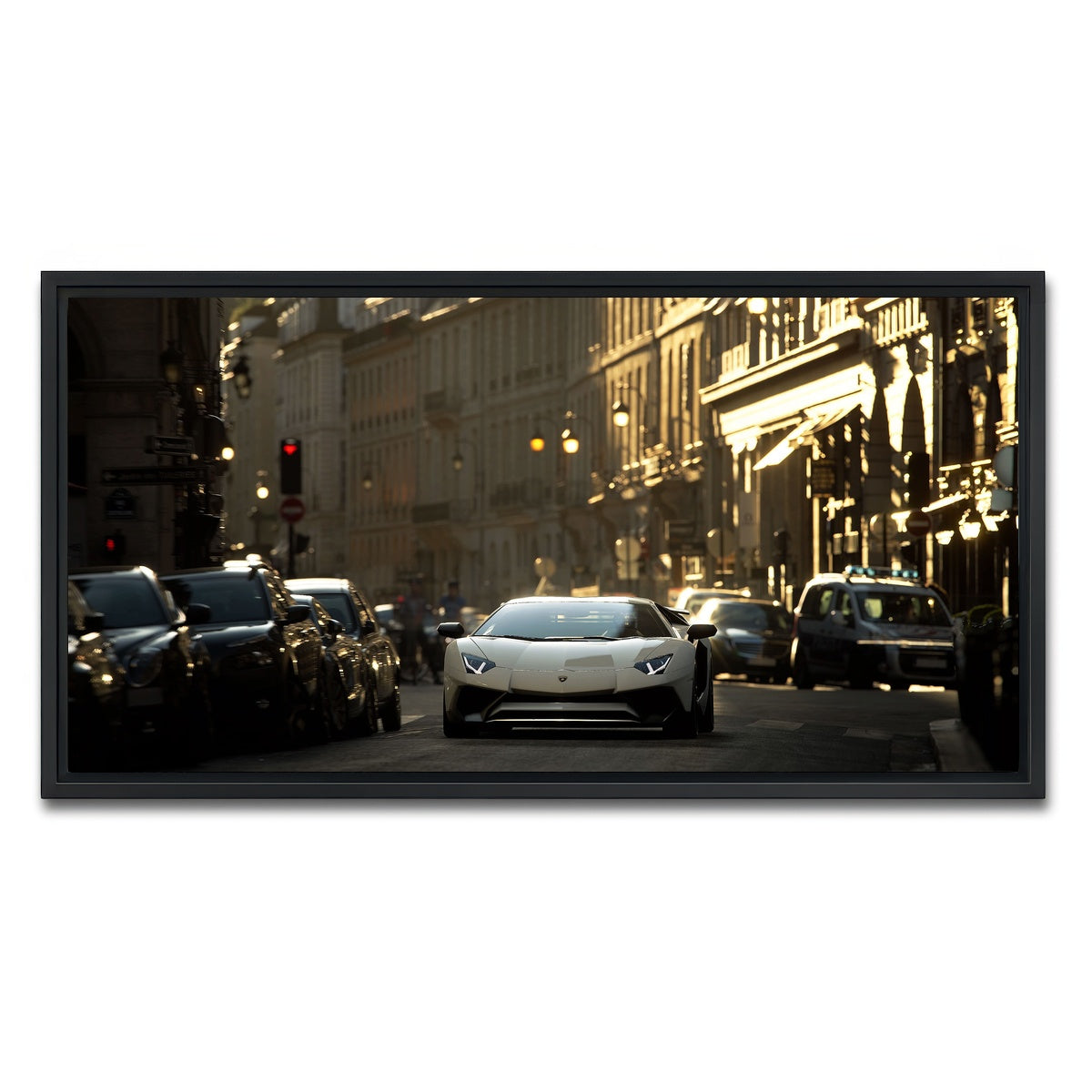 AUTO-MOCKUP WHITE | ALL EYEZ ON ME | 1 Piece | Black Framed Canvas | group=2x1