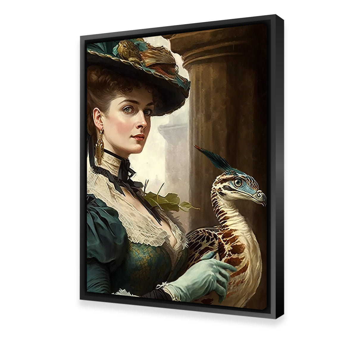 A Lady and Her Raptor