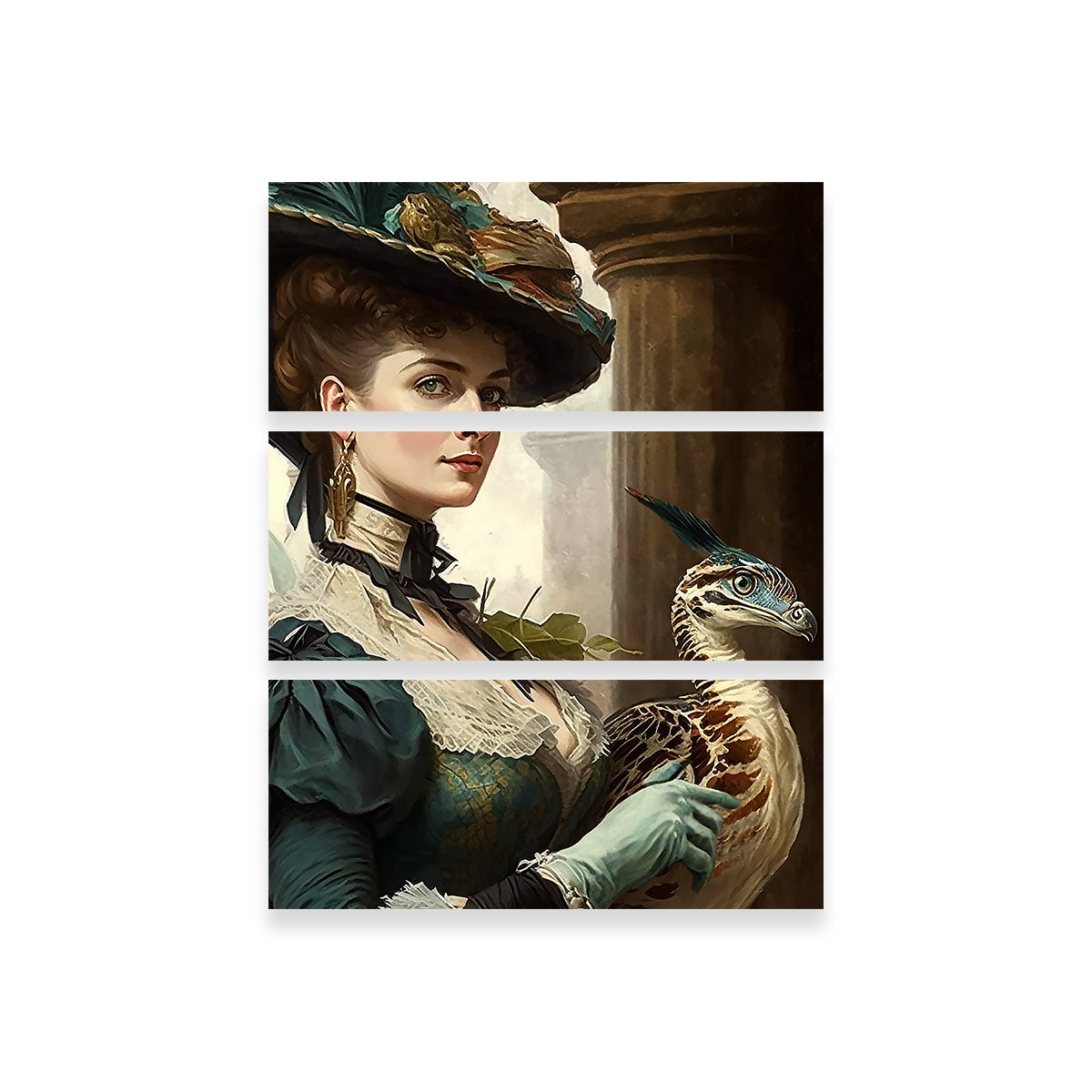 A Lady and Her Raptor