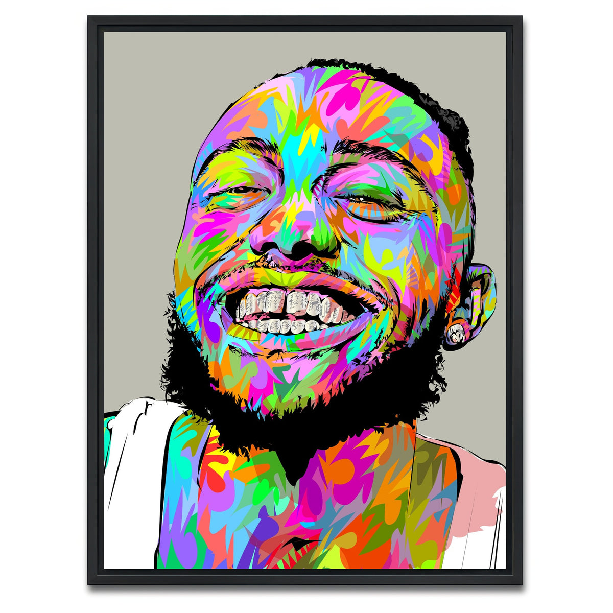 AUTO-MOCKUP WHITE | AMEE | 1 Piece | Black Framed Canvas | group=3x4