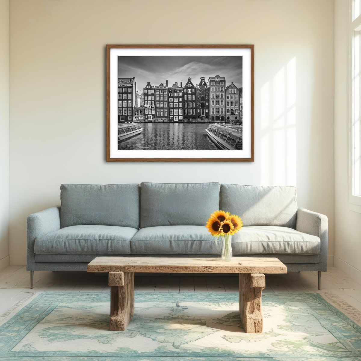 AUTO-MOCKUP ROOM | Amsterdam Damrak Wall Art