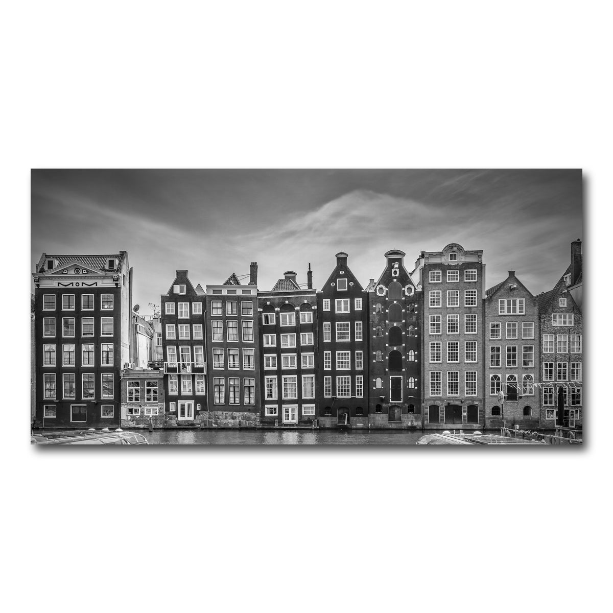 AUTO-MOCKUP WHITE | AMSTERDAM Damrak | 1 Piece | Gallery Wrap Canvas | group=2x1