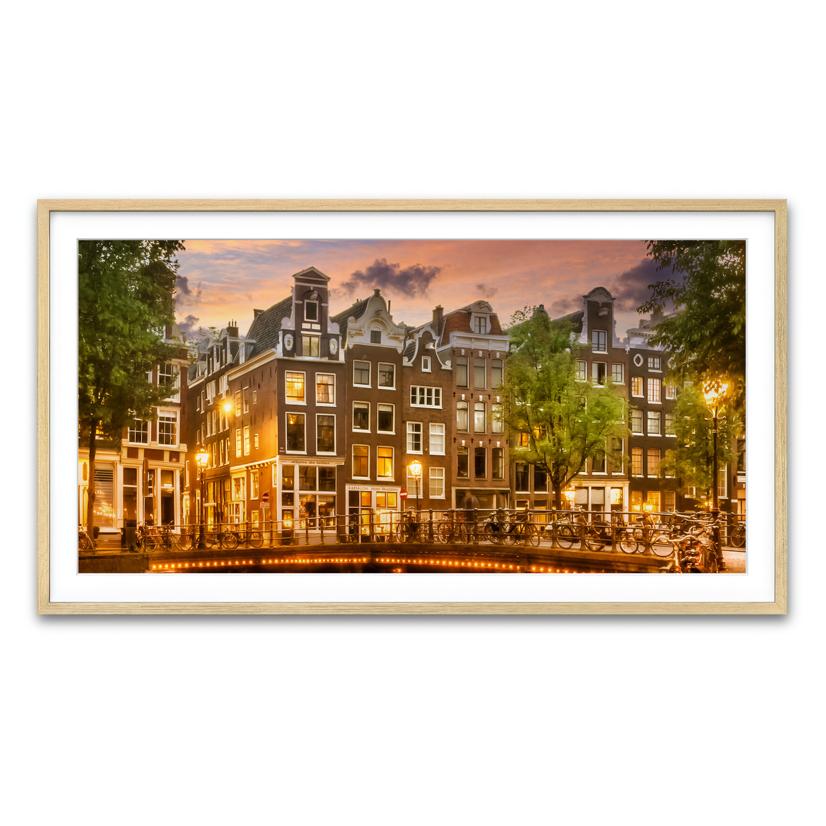 Framed Print 2x1 Natural