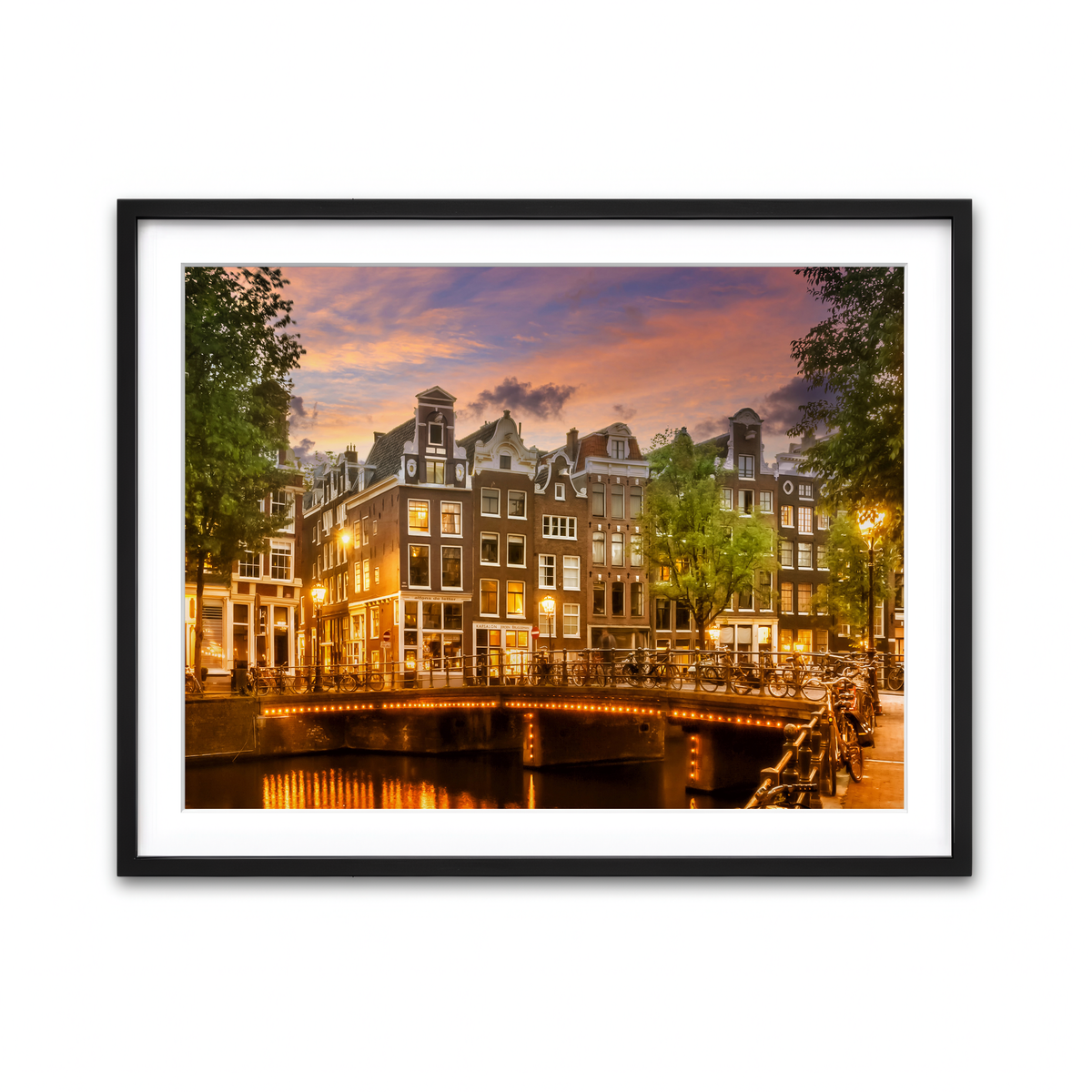Framed Print 4x3 Black