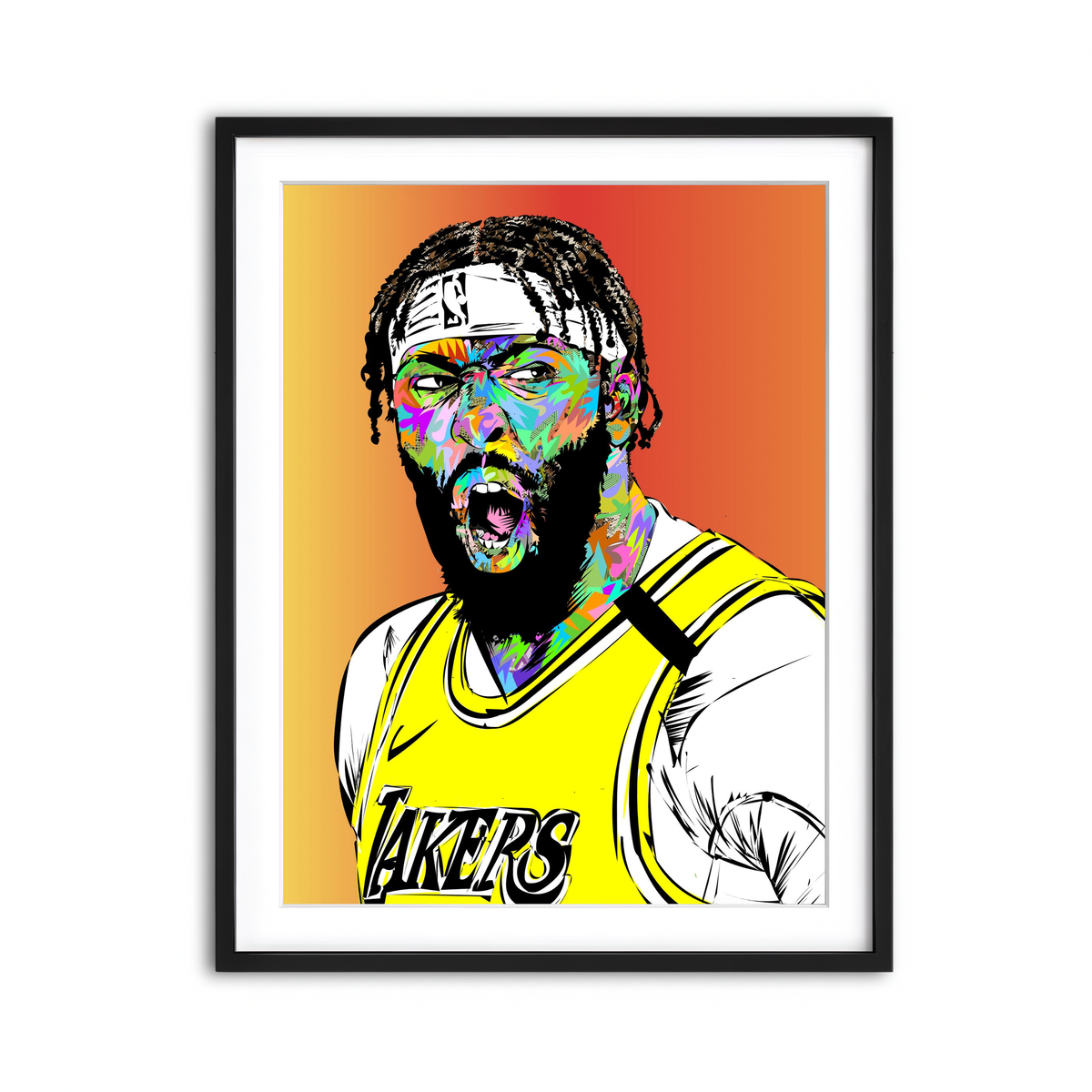 Framed Print 3x4 Black