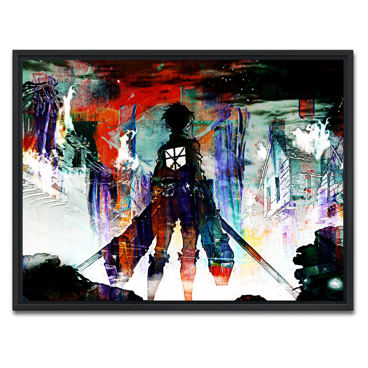 AUTO-MOCKUP WHITE | AOT | 1 Piece | Black Framed Canvas | group=4x3