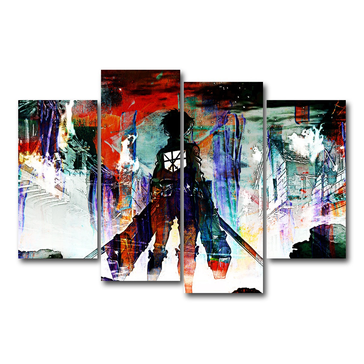 AUTO-MOCKUP WHITE | AOT | 4 Piece | Gallery Wrap Canvas | group=4_short