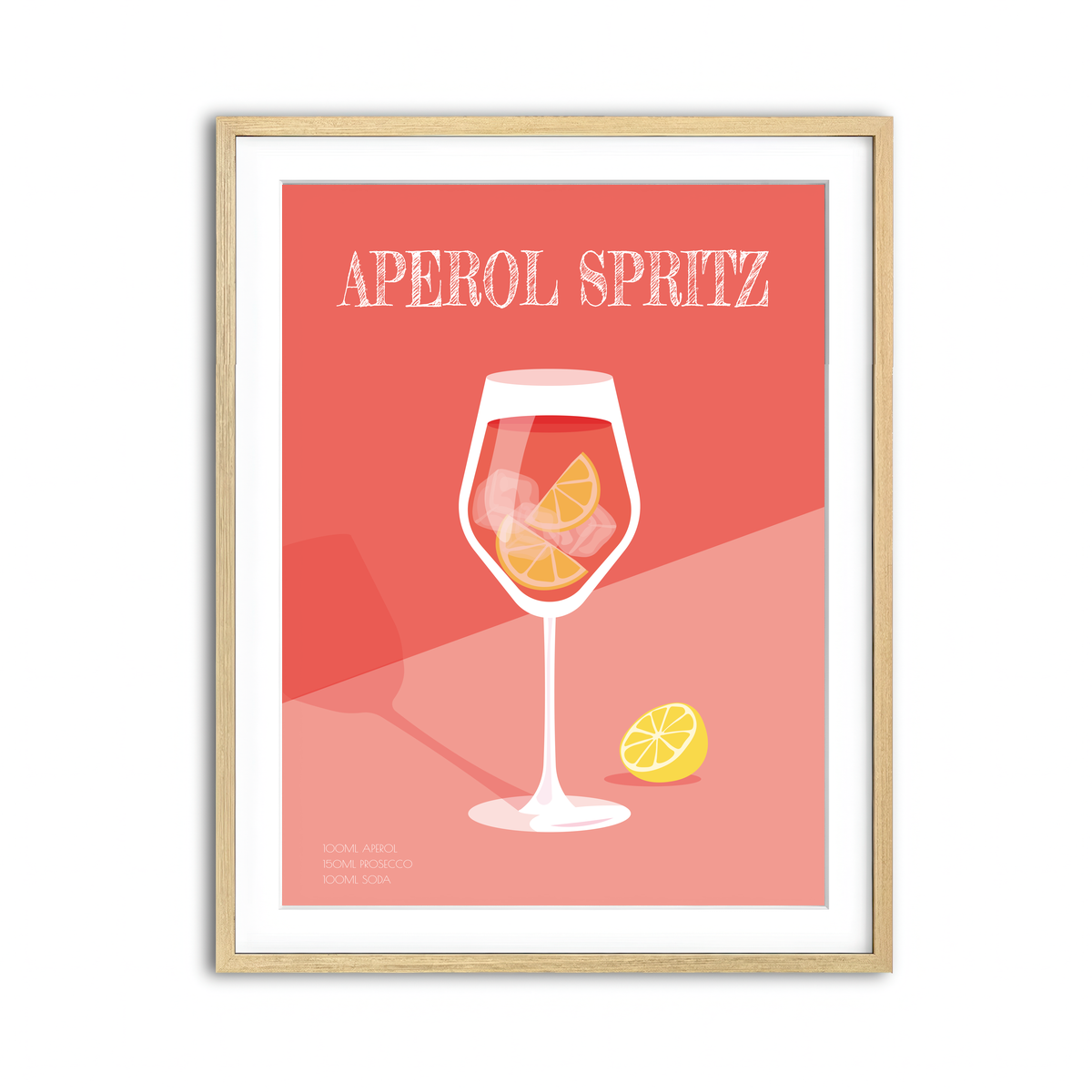 Framed Print 3x4 Natural