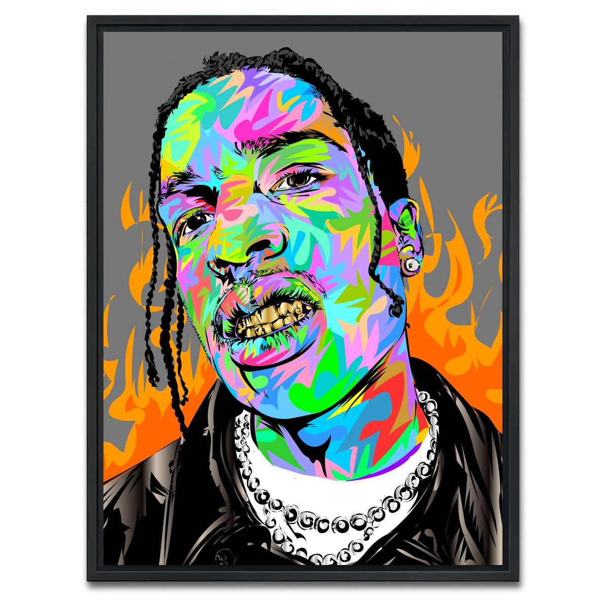 AUTO-MOCKUP WHITE | ASAP | 1 Piece | Black Framed Canvas | group=3x4