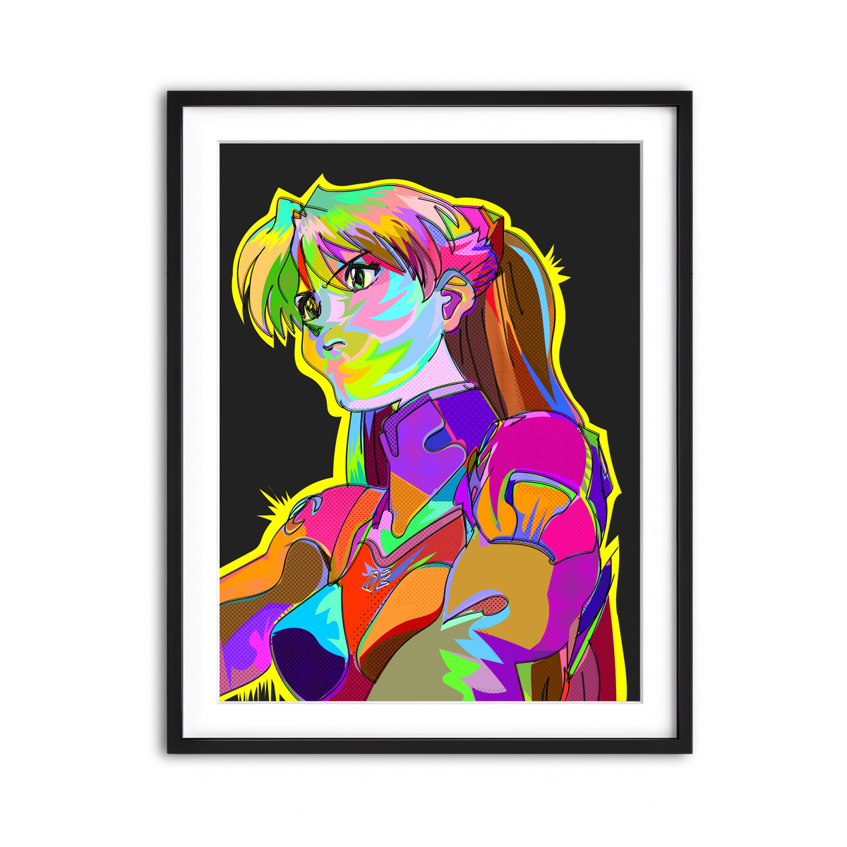 Framed Print 3x4 Black