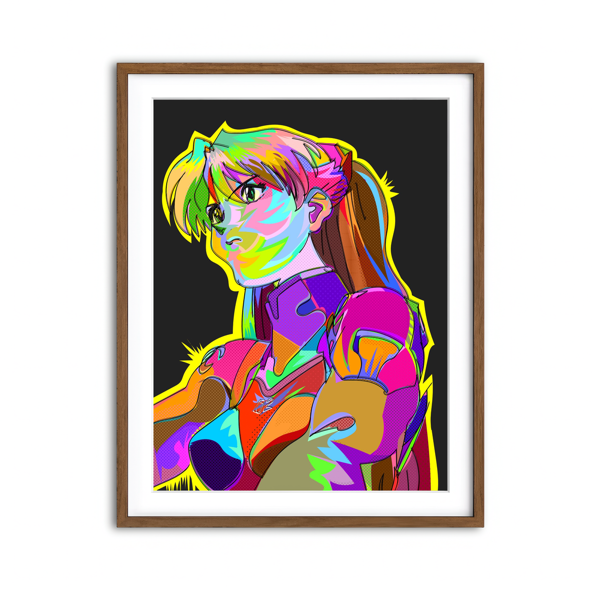 Framed Print 3x4 Walnut