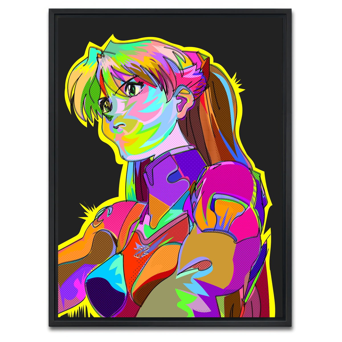 AUTO-MOCKUP WHITE | ASUKA | 1 Piece | Black Framed Canvas | group=3x4