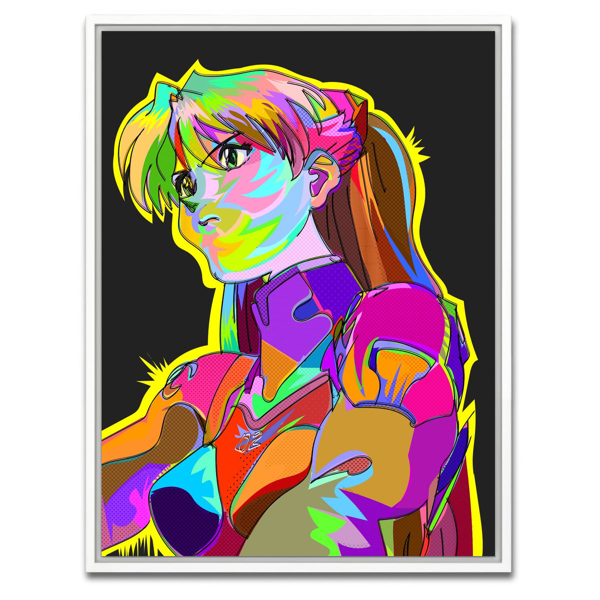AUTO-MOCKUP WHITE | ASUKA | 1 Piece | White Framed Canvas | group=3x4