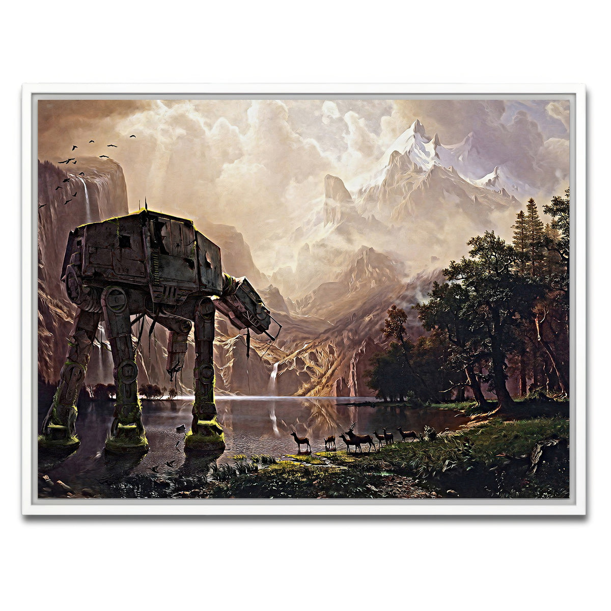 AUTO-MOCKUP WHITE | AT-AT Walker | 1 Piece | White Frame | group=4x3