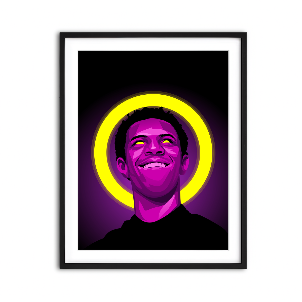 Framed Print 3x4 Black