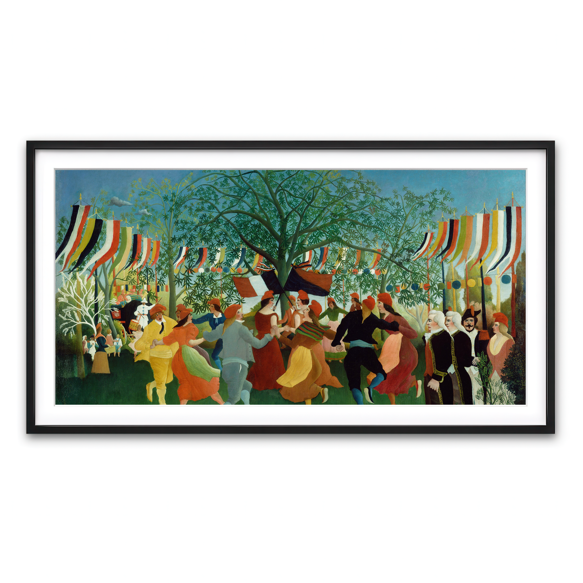 Framed Print 2x1 Black