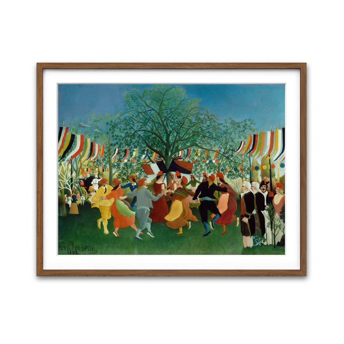 Framed Print 4x3 Walnut