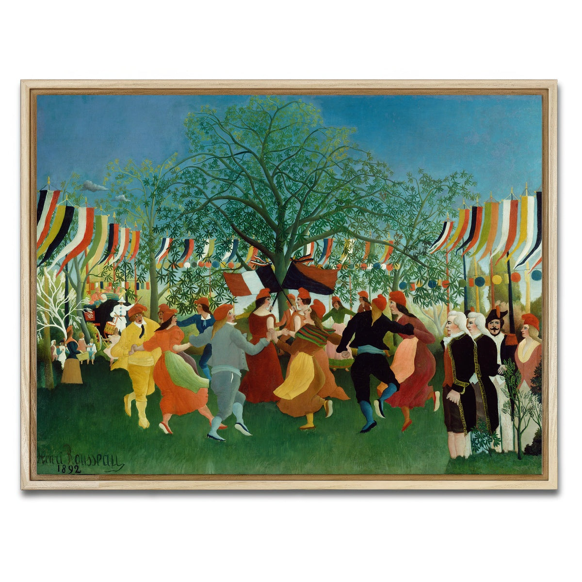 AUTO-MOCKUP WHITE | A Centennial of Independence | 1 Piece | Natural Framed Canvas | group=4x3