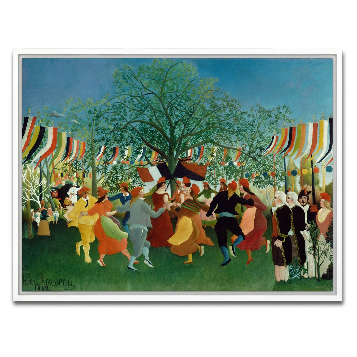 AUTO-MOCKUP WHITE | A Centennial of Independence | 1 Piece | White Framed Canvas | group=4x3