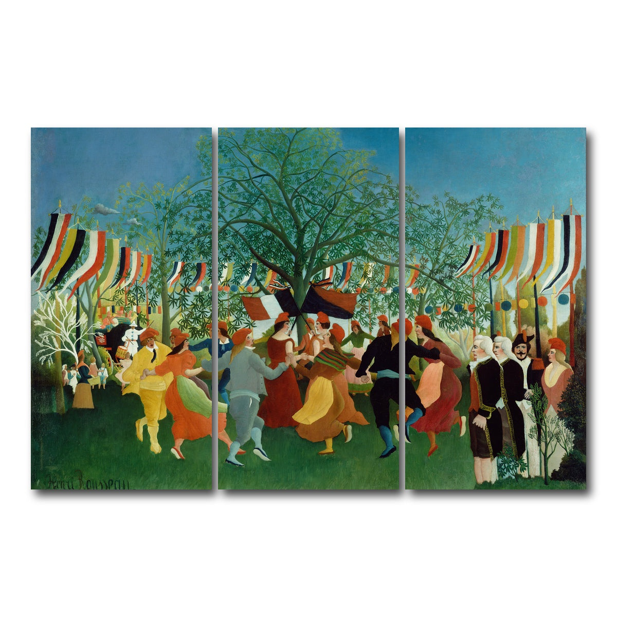 AUTO-MOCKUP WHITE | A Centennial of Independence | 3 Piece | Gallery Wrap Canvas | group=12x24