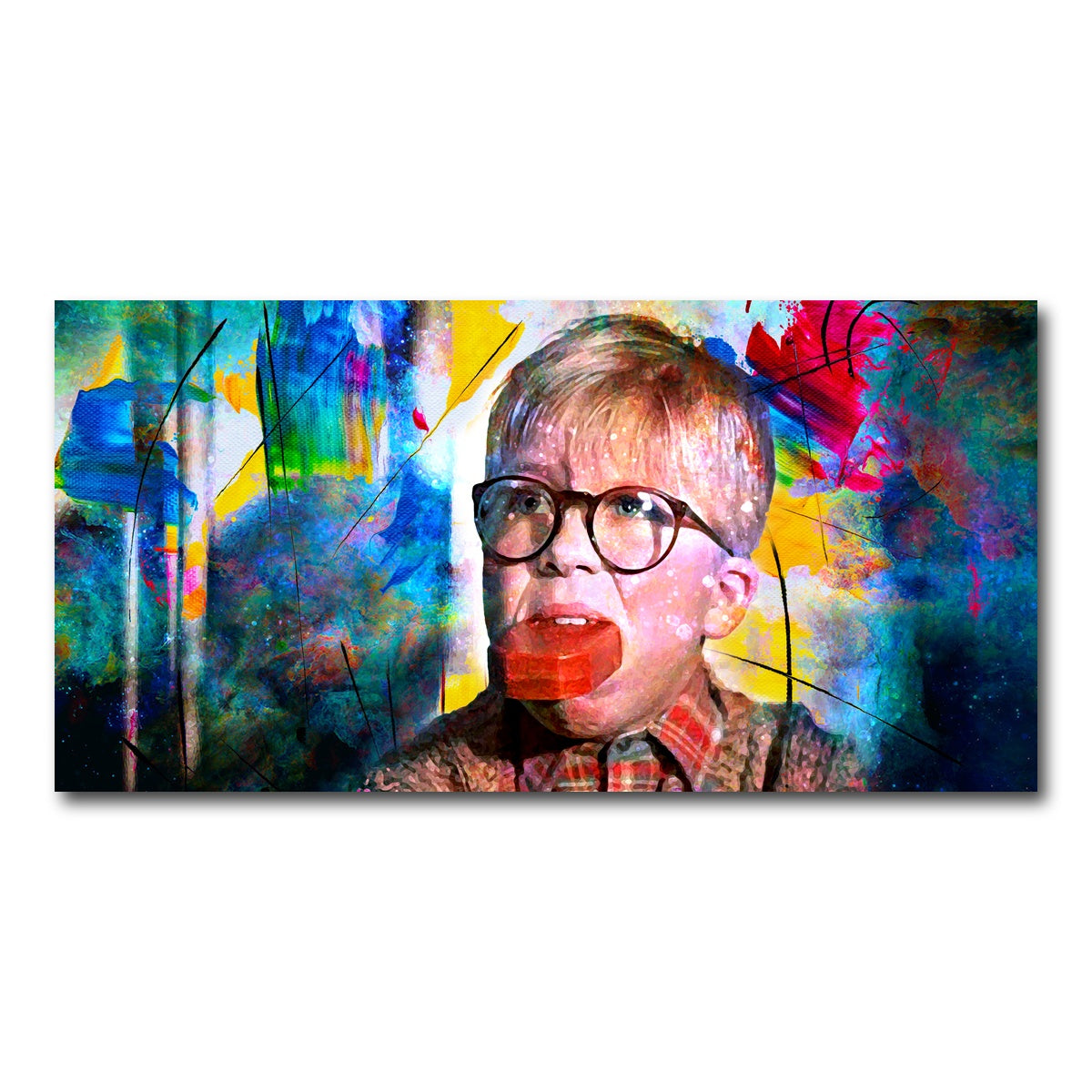 AUTO-MOCKUP WHITE | A Christmas Story | 1 Piece | Gallery Wrapped | group=2x1
