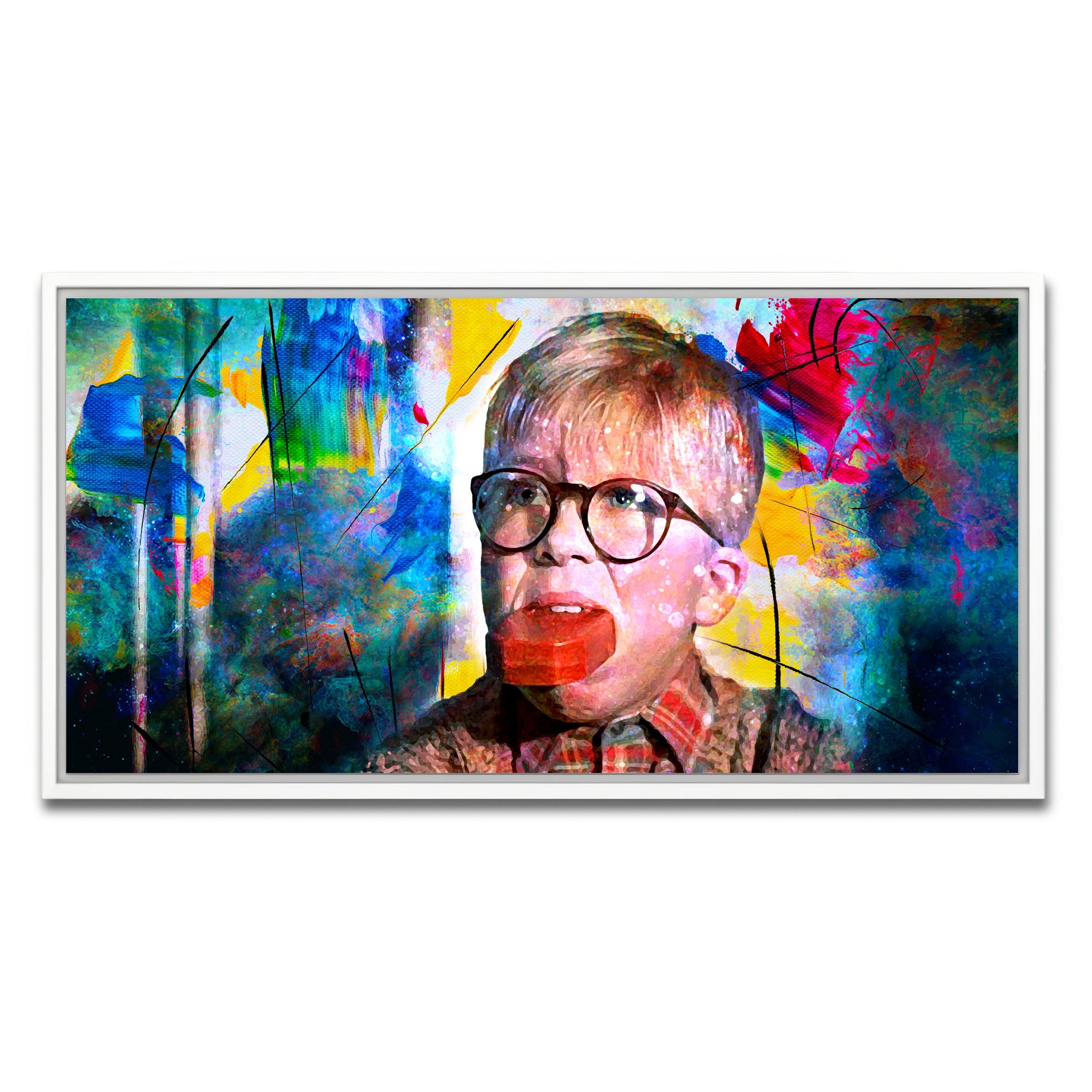 AUTO-MOCKUP WHITE | A Christmas Story | 1 Piece | White Frame | group=2x1