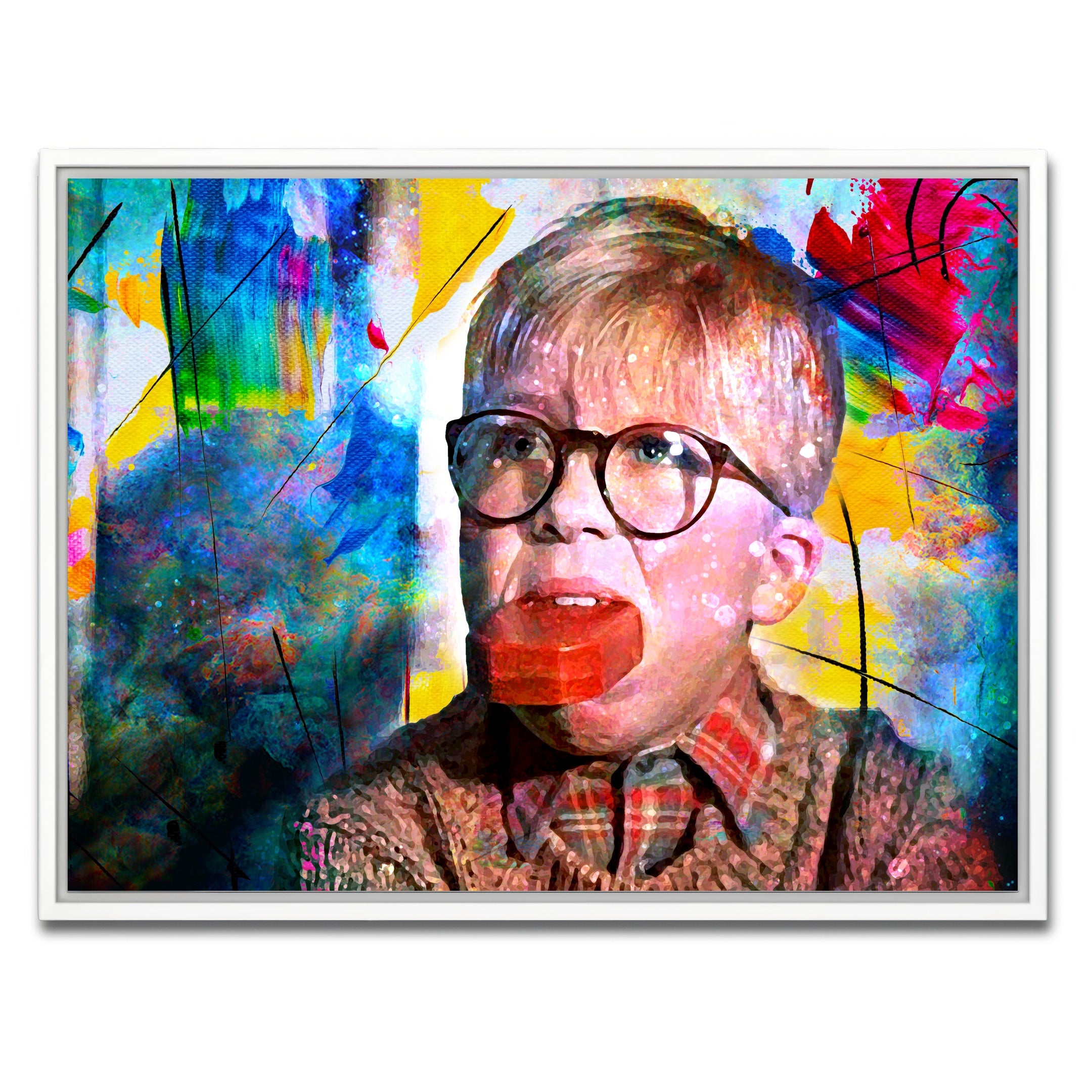 AUTO-MOCKUP WHITE | A Christmas Story | 1 Piece | White Frame | group=4x3