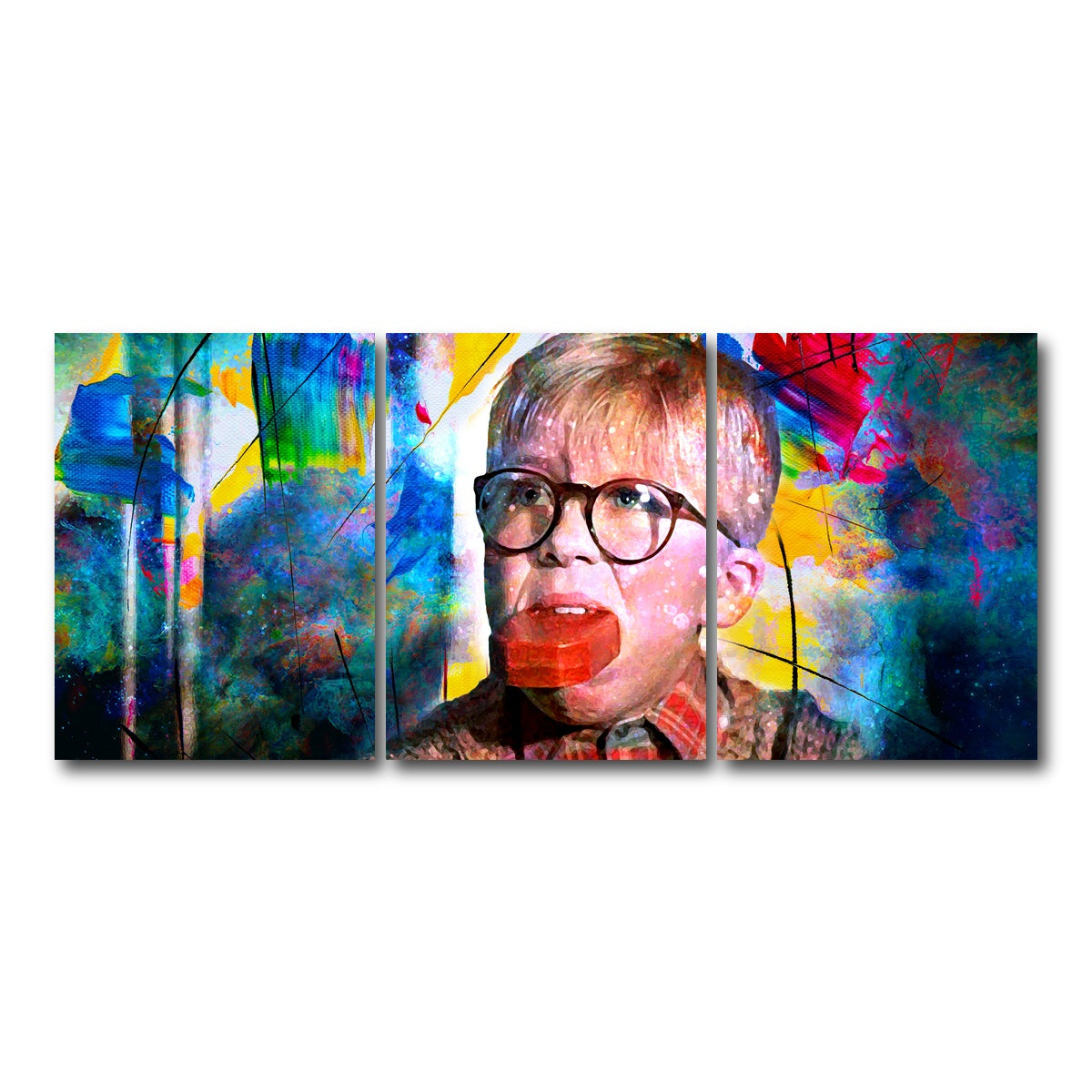 AUTO-MOCKUP WHITE | A Christmas Story | 3 Piece | Gallery Wrapped | group=18x24