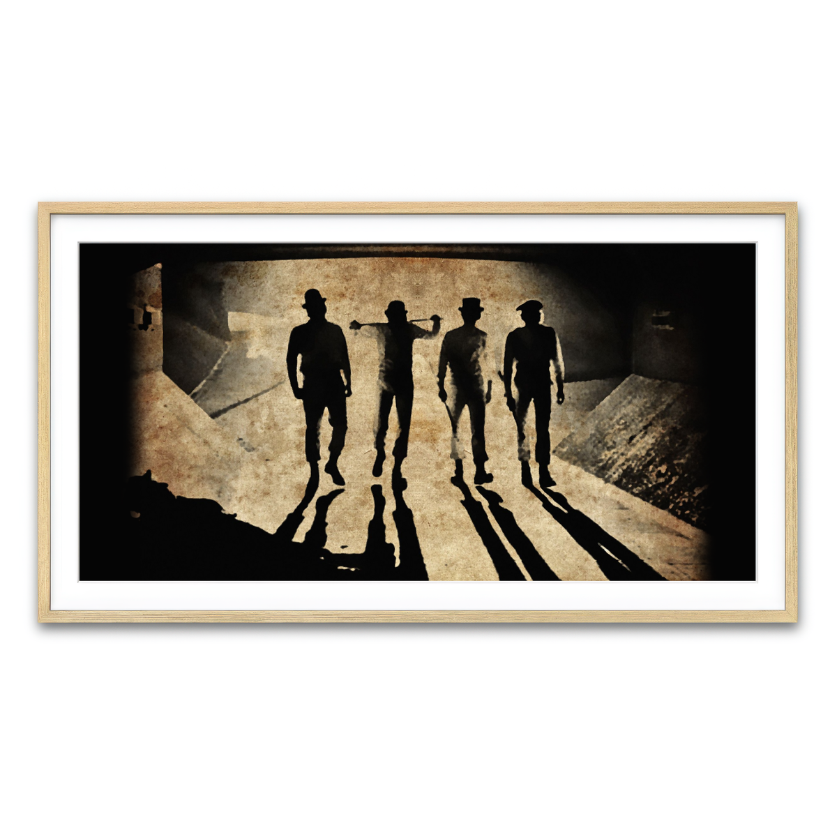 Framed Print 2x1 Natural