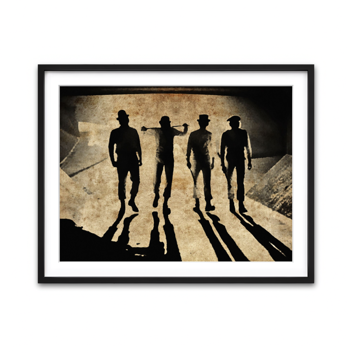 Framed Print 4x3 Black