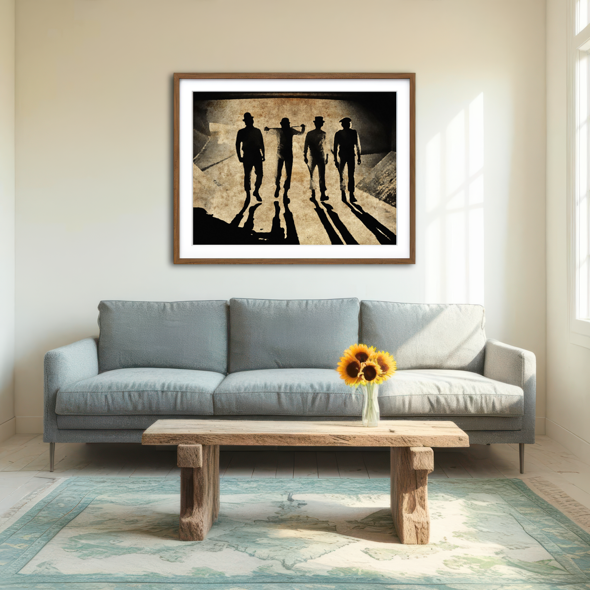 AUTO-MOCKUP ROOM | A Clockwork Orange Shadows Wall Art