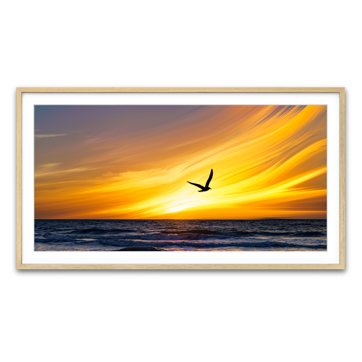 Framed Print 2x1 Natural
