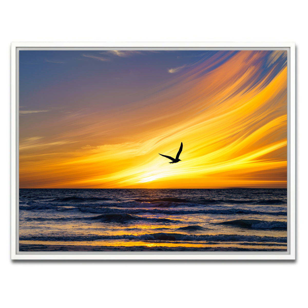 AUTO-MOCKUP WHITE | A Fly By | 1 Piece | White Framed Canvas | group=4x3