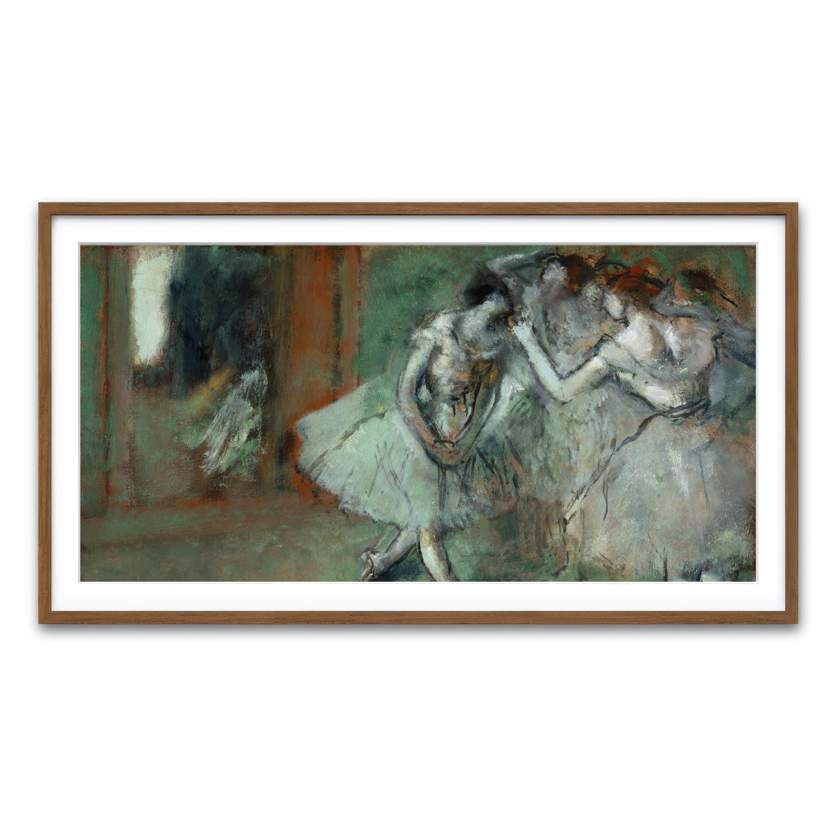 Framed Print 2x1 Walnut