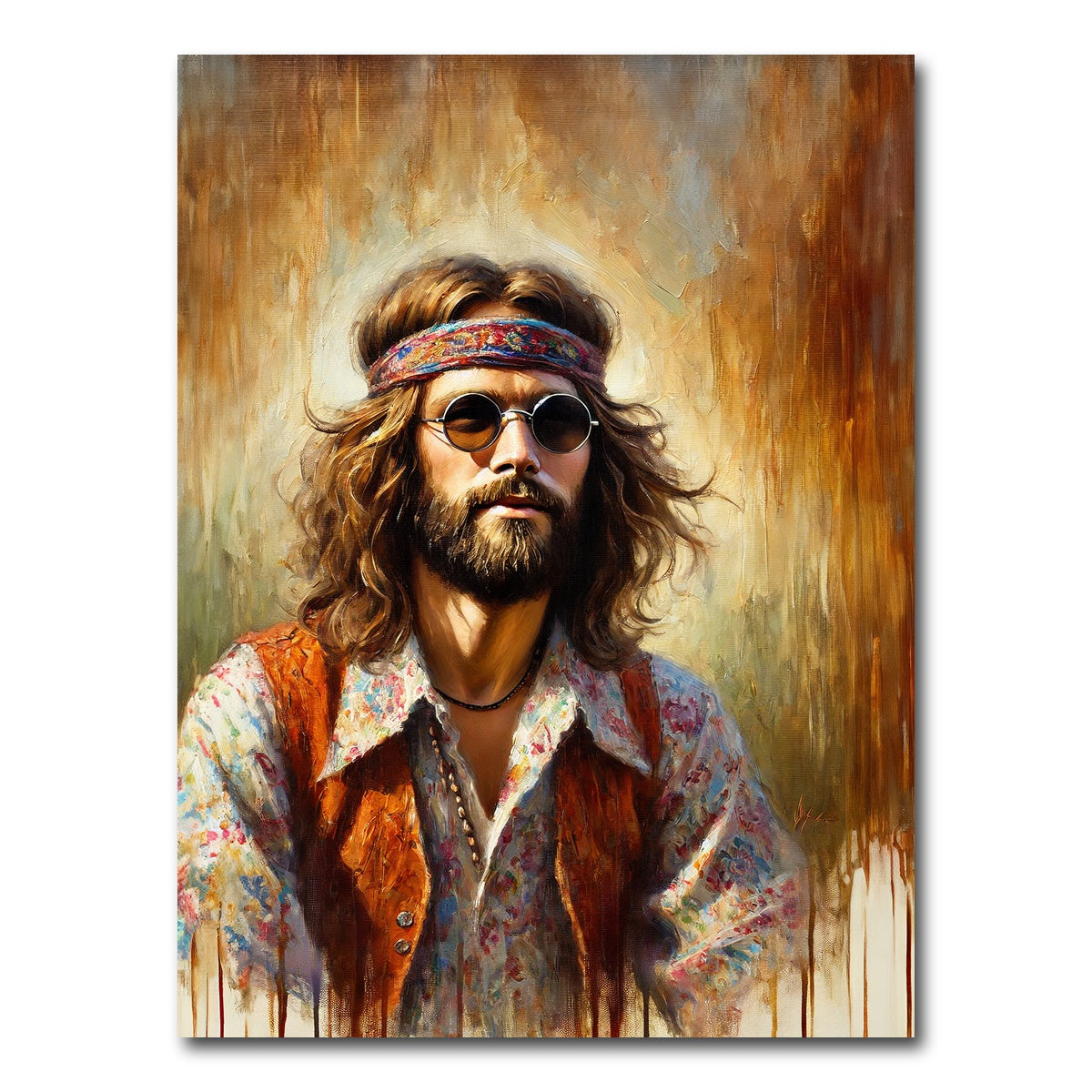 AUTO-MOCKUP WHITE | A Hippie Man | 1 Piece | Gallery Wrap Canvas | group=3x4