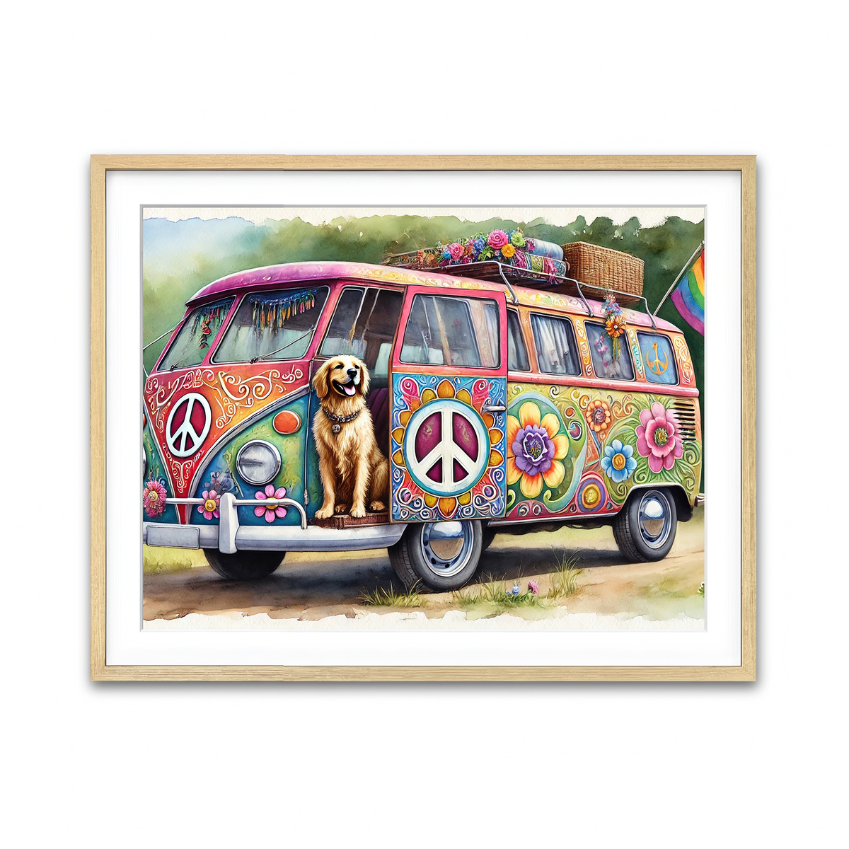 Framed Print 4x3 Natural