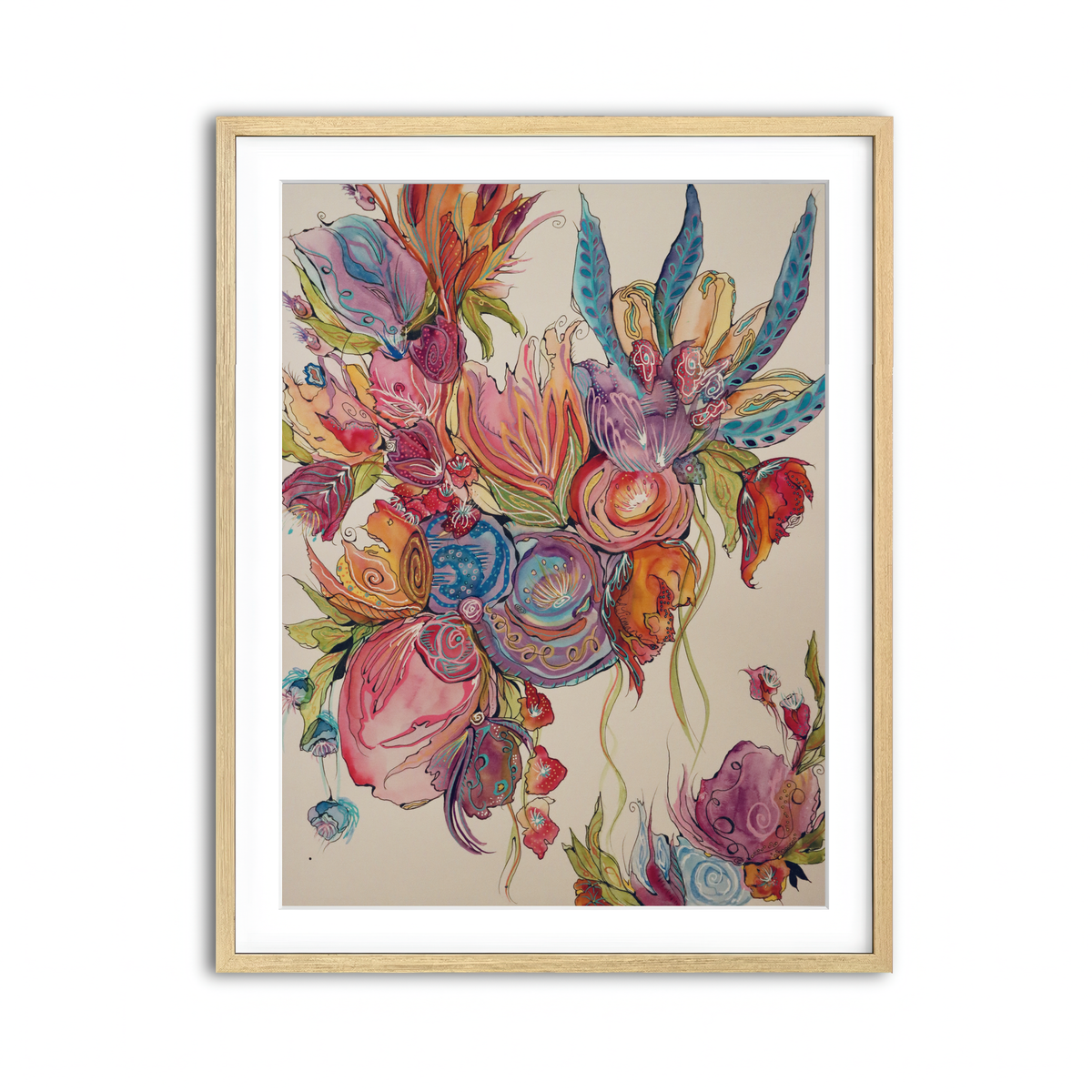 Framed Print 3x4 Natural