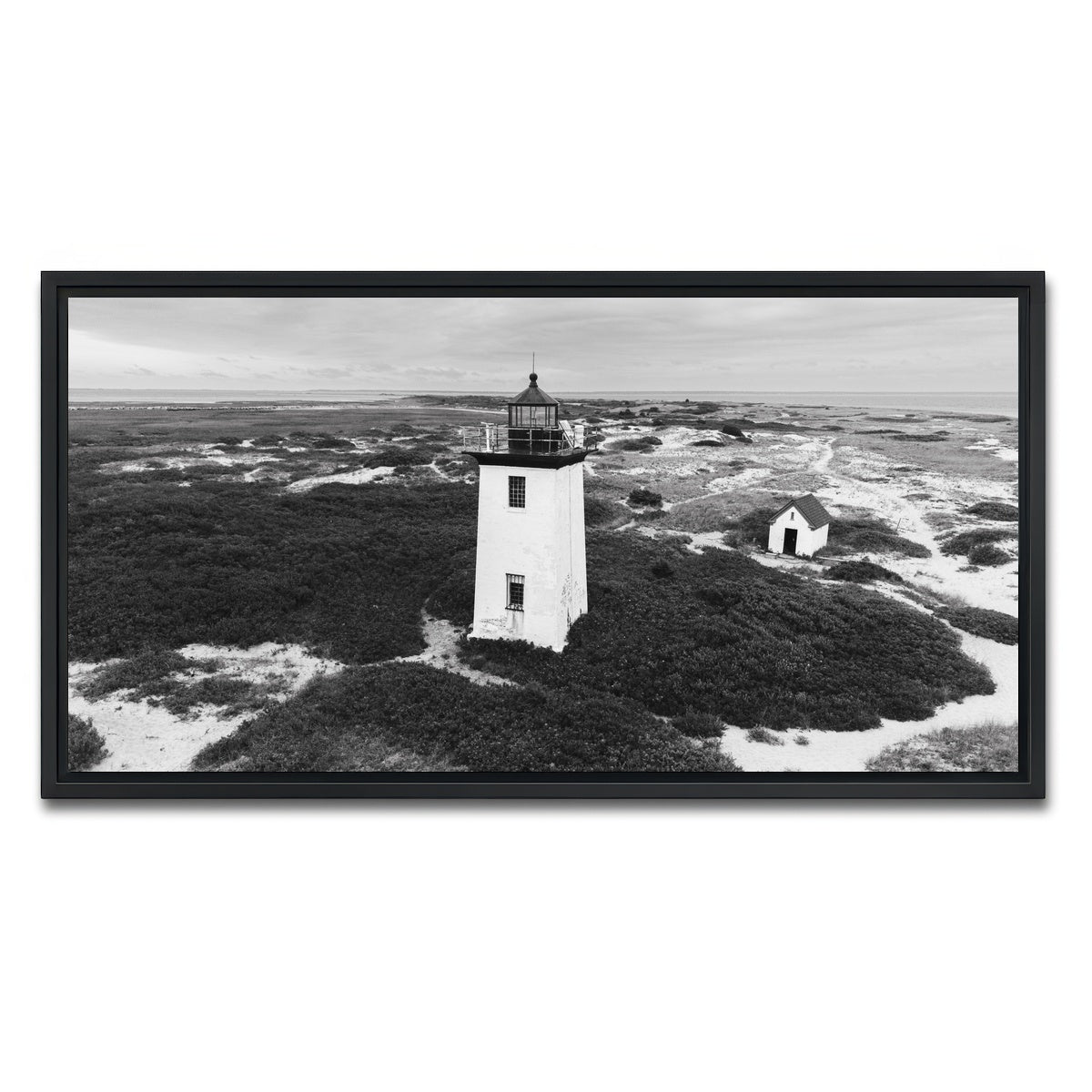 AUTO-MOCKUP WHITE | A Quiet Arrangement | 1 Piece | Black Framed Canvas | group=2x1