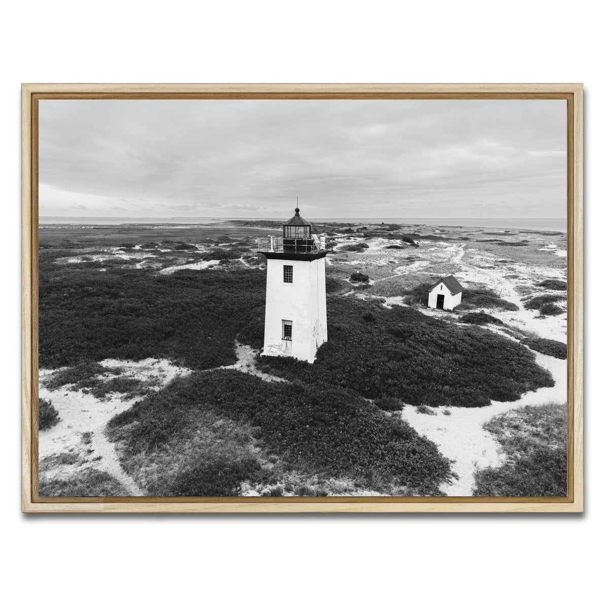 AUTO-MOCKUP WHITE | A Quiet Arrangement | 1 Piece | Natural Framed Canvas | group=4x3