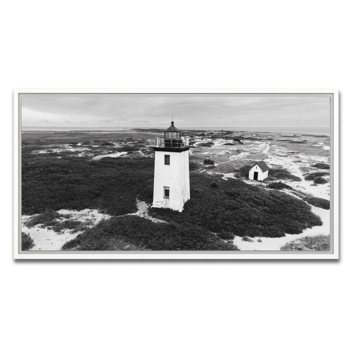 AUTO-MOCKUP WHITE | A Quiet Arrangement | 1 Piece | White Framed Canvas | group=2x1