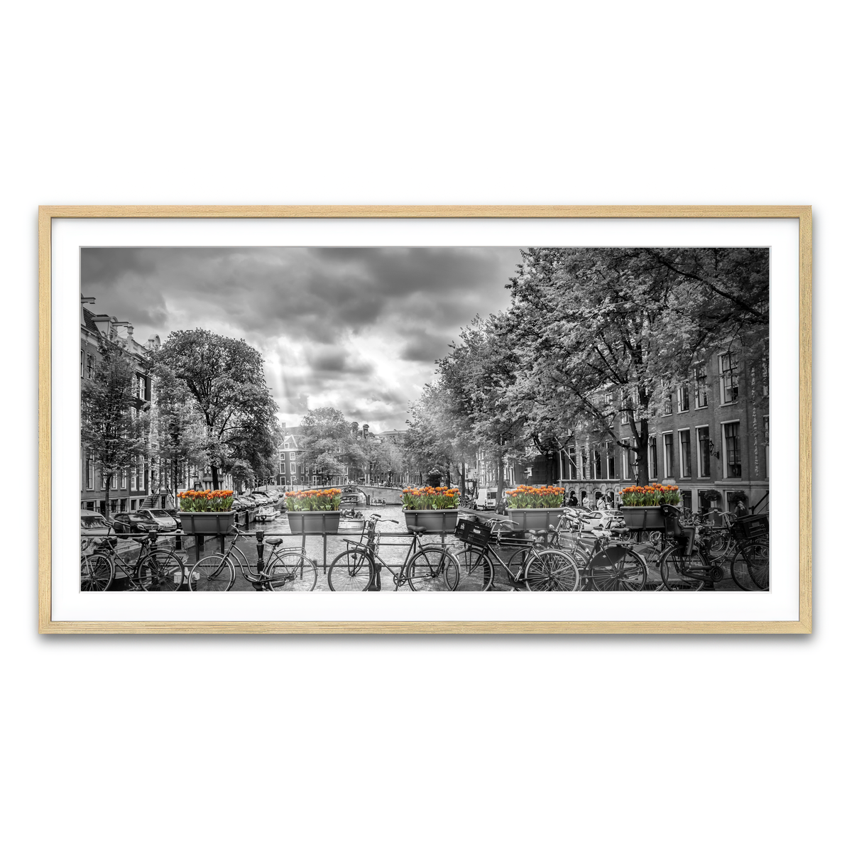 Framed Print 2x1 Natural
