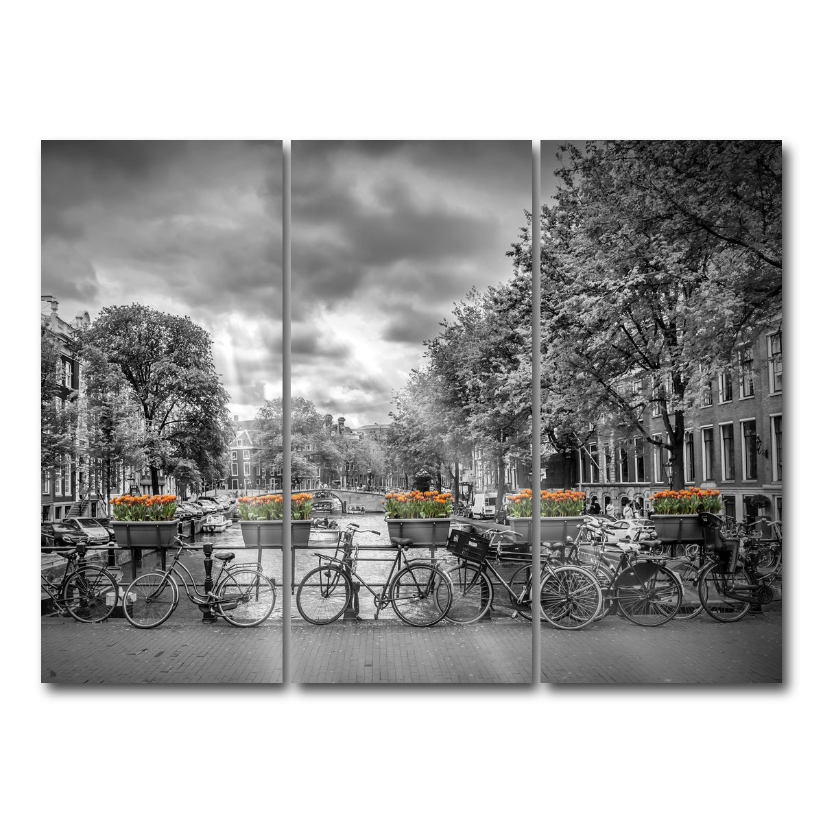 AUTO-MOCKUP WHITE | A Typical Amsterdam | 3 Piece | Gallery Wrap Canvas | group=8x18