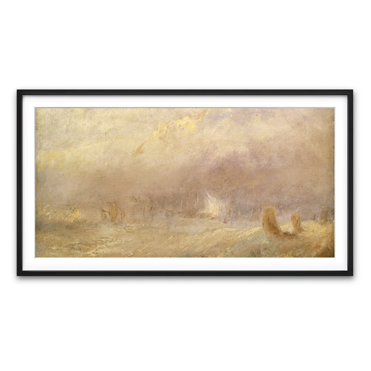 Framed Print 2x1 Black