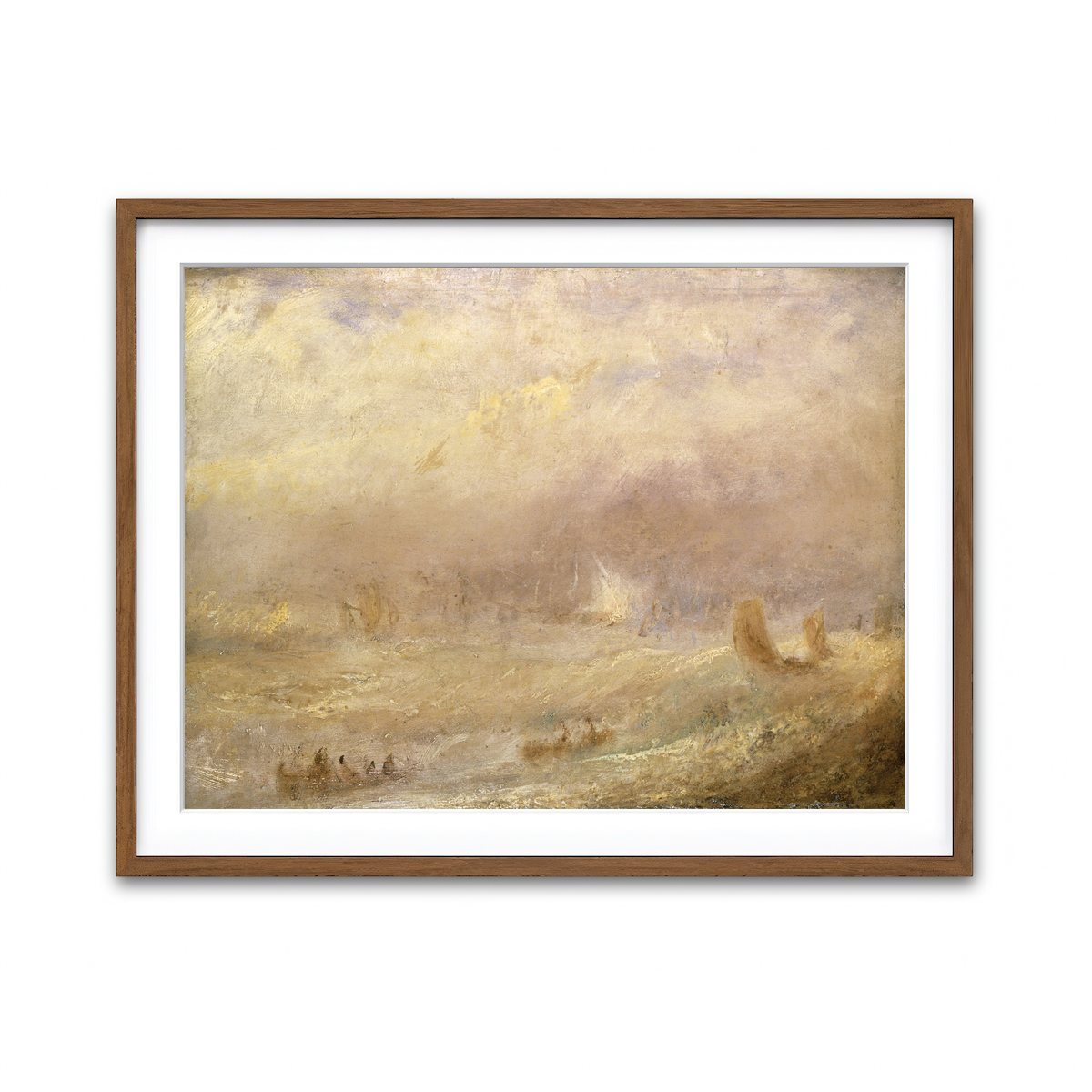 Framed Print 4x3 Walnut