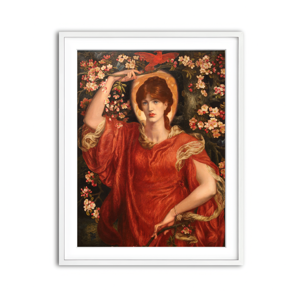 Framed Print 3x4 White