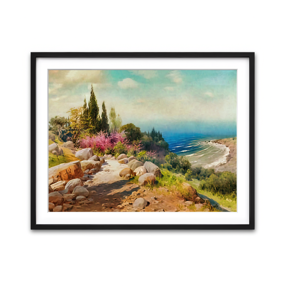Framed Print 4x3 Black